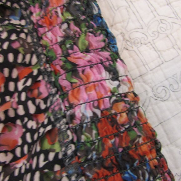 Anthropologie Beguile Byron Lars Lace Study Sheath Short Slv Dress Women Sz 2 - Picture 4 of 16